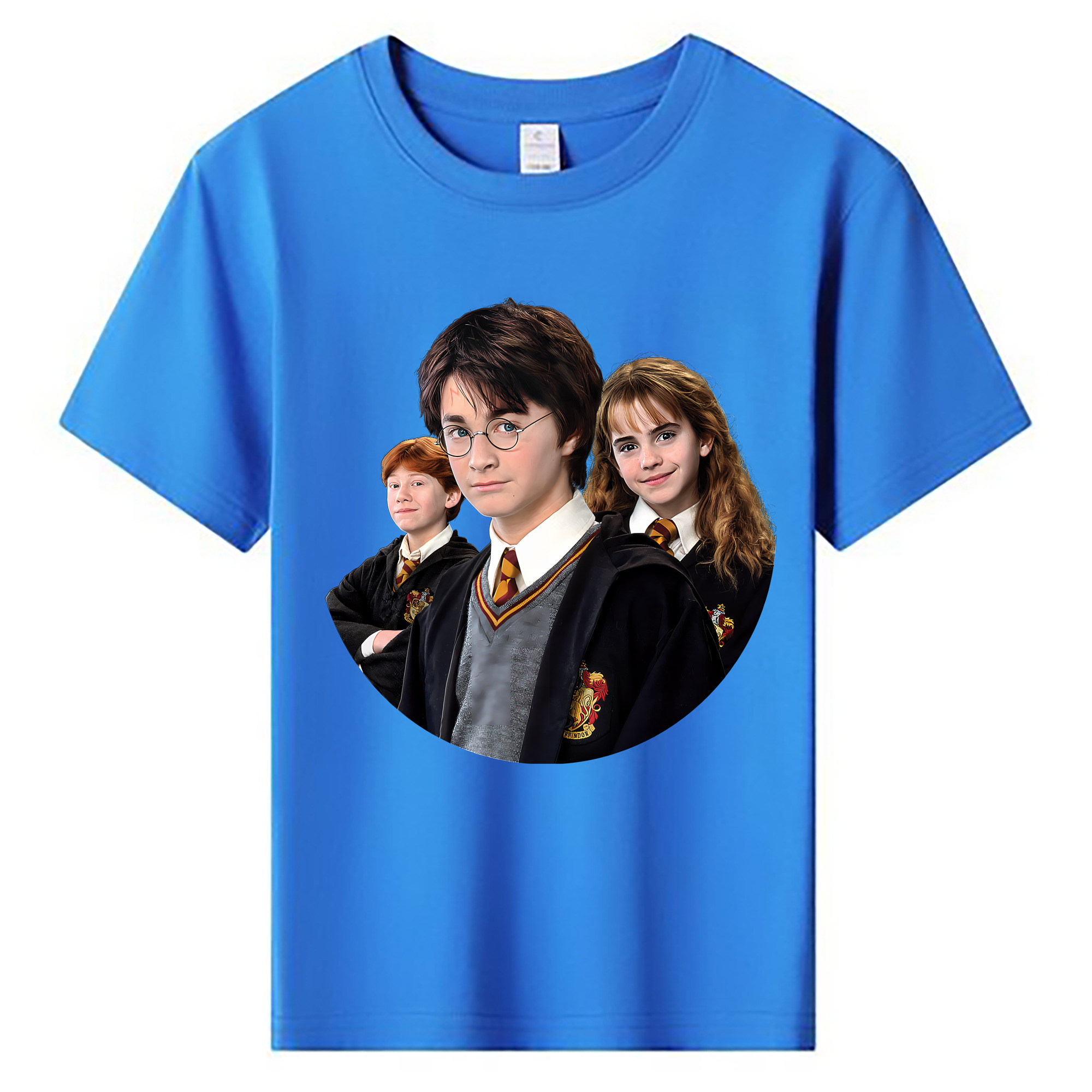 （画像用） Harry Potter ハリー・ポッターシリーズ 綿100％キッズTシャツ（フロントプリント）